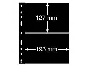 cerne albove listy optima xl 2s 2 kapsy na znamky bankovky certifikaty cerne obaly folie do alb optima leuchtturm 334915 lighthouse
