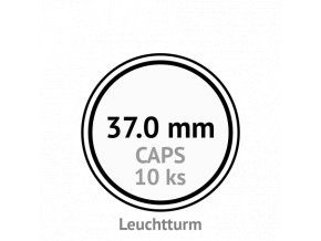 caps 37 mm kruhove kapsle na mince do 37mm mincovni bublinky kulate 10 ks leuchtturm 315520 lighthouse