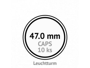 caps 47 mm kruhove kapsle na mince do 47mm mincovni bublinky kulate 10 ks leuchtturm 300829 lighthouse