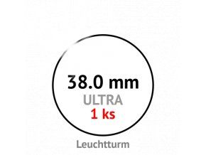 ultra 38 mm kruhova kapsle na mince do 38mm 1ks mincovni bublinka kulata 1 ks ultra premium leuchtturm 345046 1 lighthouse