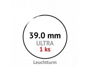 ultra 39 mm kruhova kapsle na mince do 39mm 1ks mincovni bublinka kulata 1 ks ultra premium leuchtturm 345047 1 lighthouse