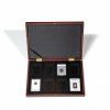 volterra gold 8 drevena etue krabicka na investicni zlate stribrne paladiove platinove slitky v blistru etuje na 8ks gold bar leuchtturm 362499 lighthouse