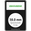 quickslab 38mm oteviratelny slab na mince 38 mm obdelnikova mincovni kapsle leuchtturm 346417 lighthouse